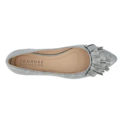 Journee Collection Womens Judy Slip-on Pointed Toe Ballet Flats