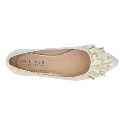Journee Collection Womens Judy Slip-on Pointed Toe Ballet Flats