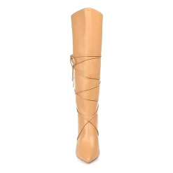 Journee Collection Womens Kaavia Stiletto Heel Riding Boots