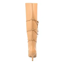 Journee Collection Womens Kaavia Stiletto Heel Riding Boots