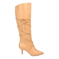 Journee Collection Womens Kaavia Stiletto Heel Riding Boots