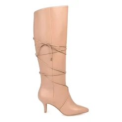 Journee Collection Womens Kaavia Stiletto Heel Riding Boots