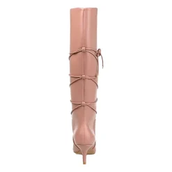 Journee Collection Womens Kaavia Stiletto Heel Riding Boots