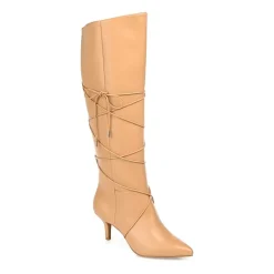 Journee Collection Womens Kaavia Stiletto Heel Riding Boots