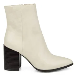 Journee Collection Womens Kathie Stacked Heel Booties