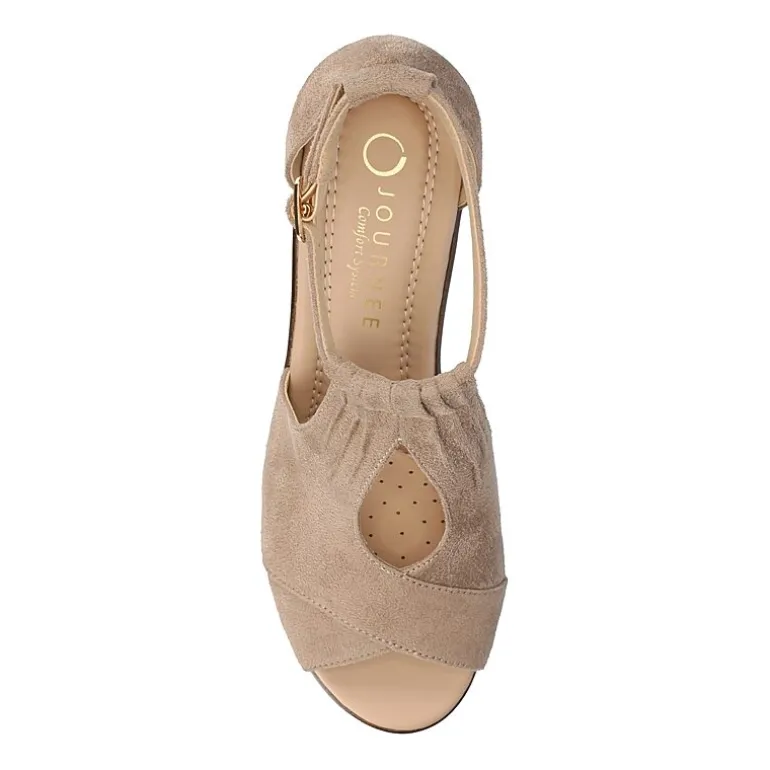 Journee Collection Womens Kedzie Wedge Sandals