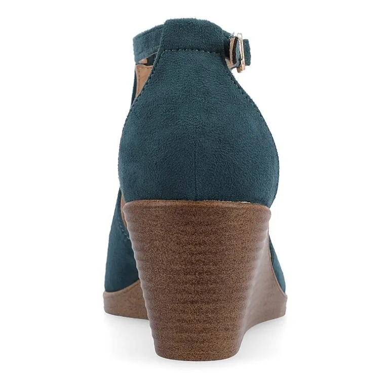 Journee Collection Womens Kedzie Wedge Sandals