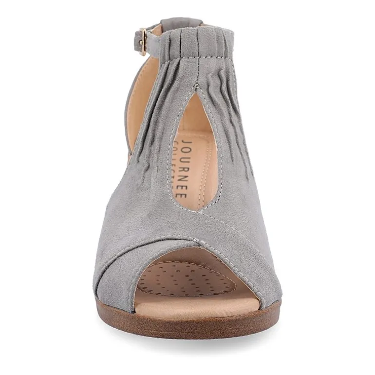 Journee Collection Womens Kedzie Wedge Sandals