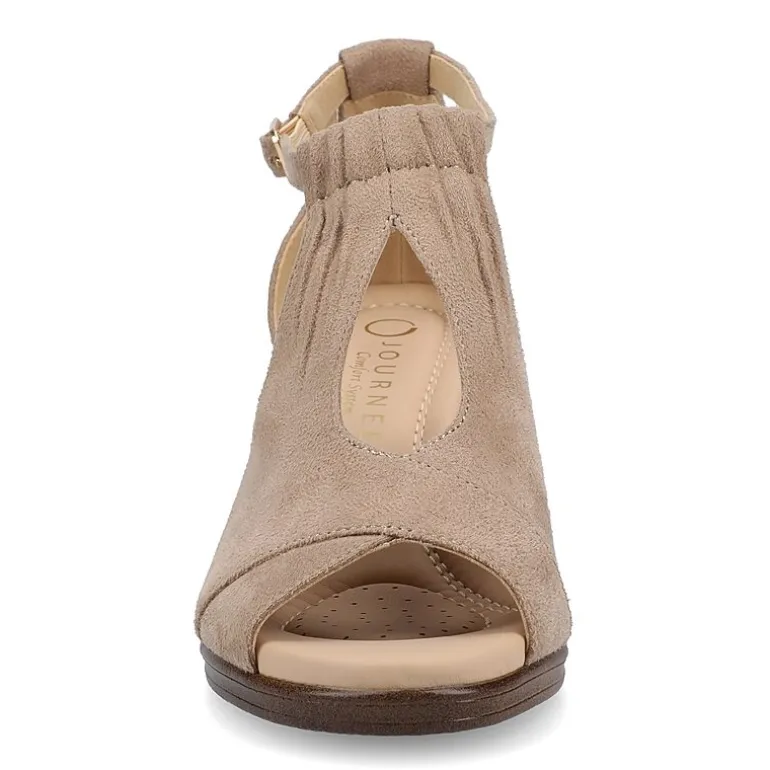 Journee Collection Womens Kedzie Wedge Sandals