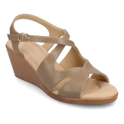 Journee Collection Womens Kedzieii Wedge Sandals