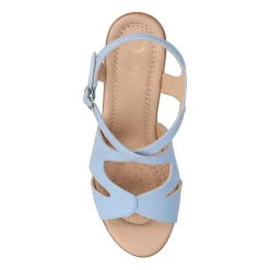 Journee Collection Womens Kedzieii Wedge Sandals