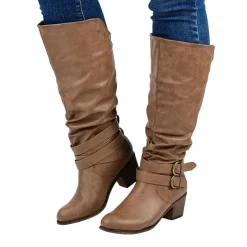 Journee Collection Womens Late Riding Boots