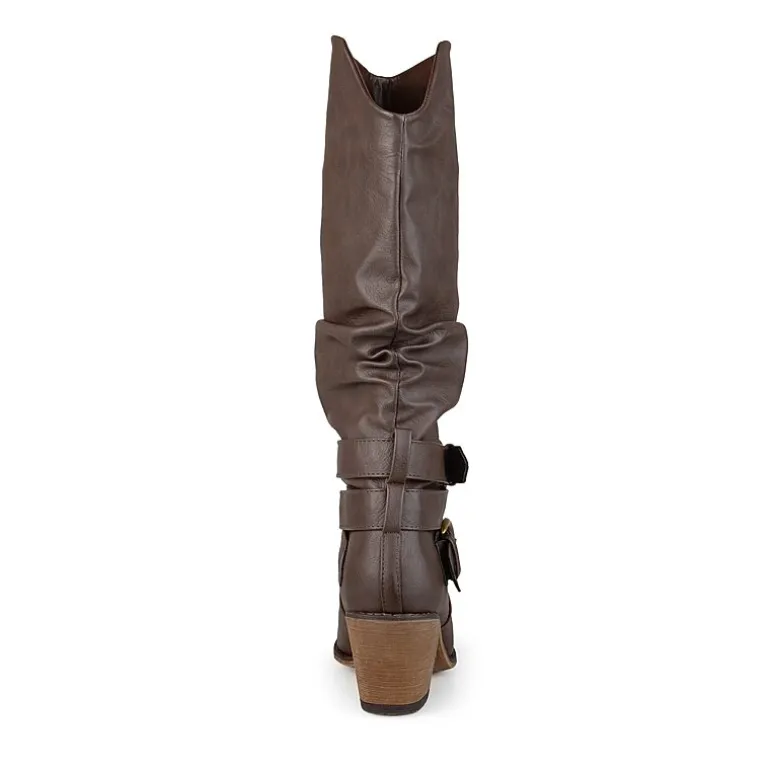 Journee Collection Womens Late Riding Boots