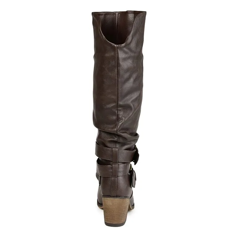 Journee Collection Womens Late Riding Boots