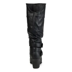 Journee Collection Womens Late Riding Boots