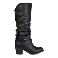Journee Collection Womens Late Riding Boots