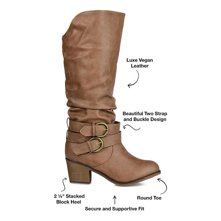 Journee Collection Womens Late Riding Boots