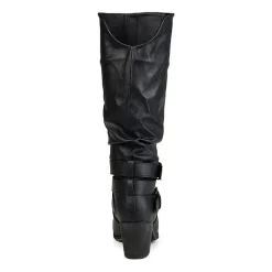 Journee Collection Womens Late Riding Boots