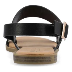 Journee Collection Womens Lavine Slingback Strap Flat Sandals