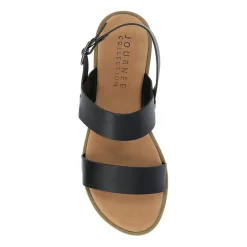Journee Collection Womens Lavine Slingback Strap Flat Sandals
