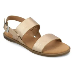 Journee Collection Womens Lavine Slingback Strap Flat Sandals