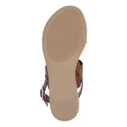 Journee Collection Womens Lavine Slingback Strap Flat Sandals