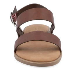 Journee Collection Womens Lavine Slingback Strap Flat Sandals