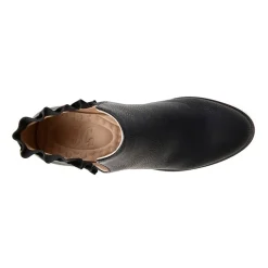 Journee Collection Womens Lennie Booties Stacked Heel Slip-on