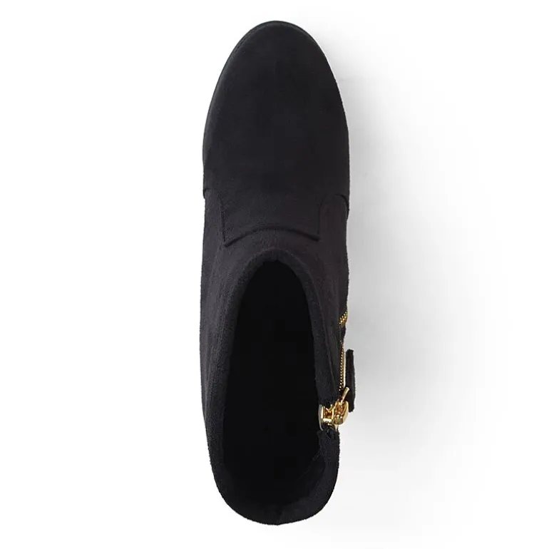 Journee Collection Womens Link Stacked Heel Booties