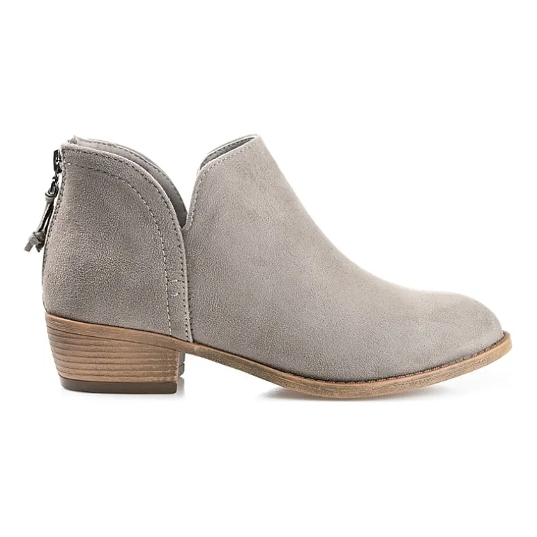 Journee Collection Womens Livvy Block Heel Booties