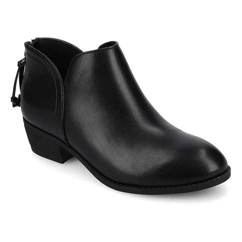 Journee Collection Womens Livvy Block Heel Booties