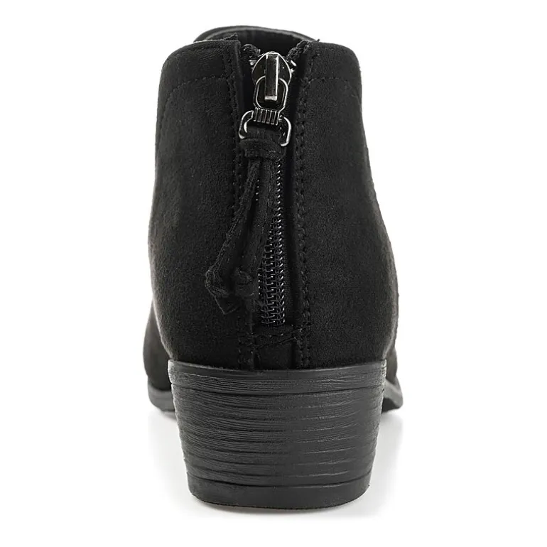 Journee Collection Womens Livvy Block Heel Booties