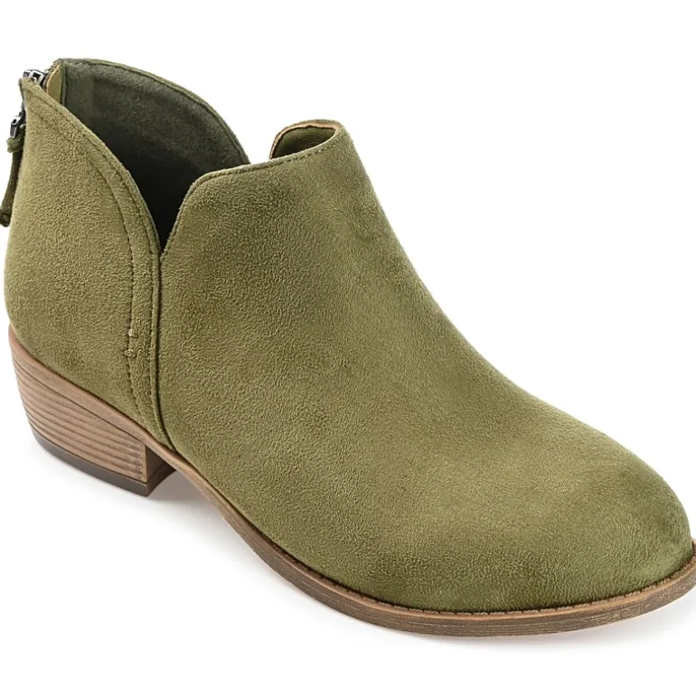 Journee Collection Womens Livvy Block Heel Booties