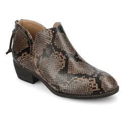 Journee Collection Womens Livvy Block Heel Booties