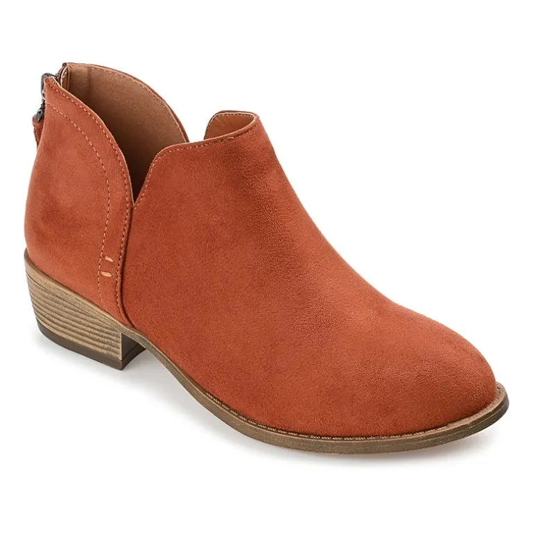 Journee Collection Womens Livvy Block Heel Booties