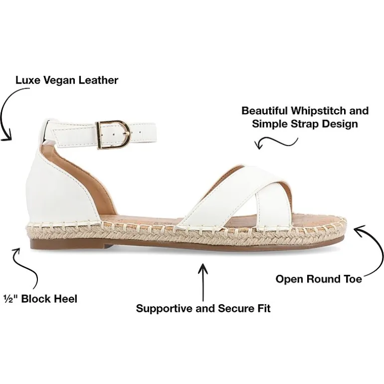 Journee Collection Womens Lyddia Strap Sandals