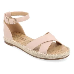Journee Collection Womens Lyddia Strap Sandals