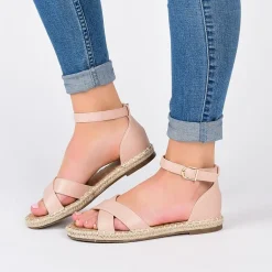 Journee Collection Womens Lyddia Strap Sandals