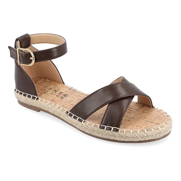 Journee Collection Womens Lyddia Strap Sandals