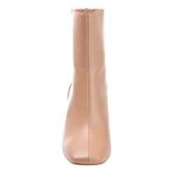 Journee Collection Womens Maize Stacked Heel Booties