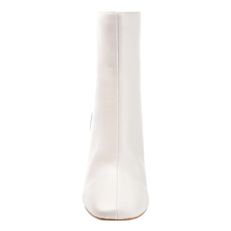 Journee Collection Womens Maize Stacked Heel Booties