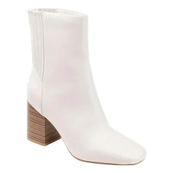 Journee Collection Womens Maize Stacked Heel Booties