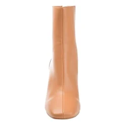 Journee Collection Womens Maize Stacked Heel Booties