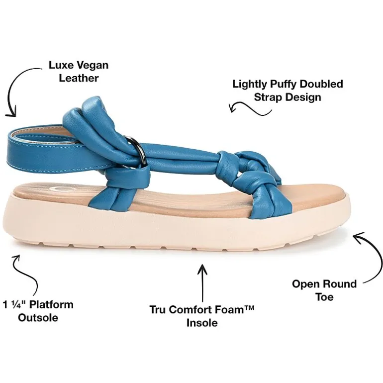 Journee Collection Womens Marri Strap Sandals