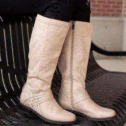Journee Collection Womens Meg Stacked Heel Over the Knee Boots