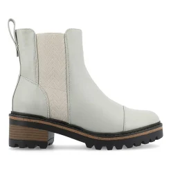 Journee Collection Womens Mirette Stacked Heel Booties