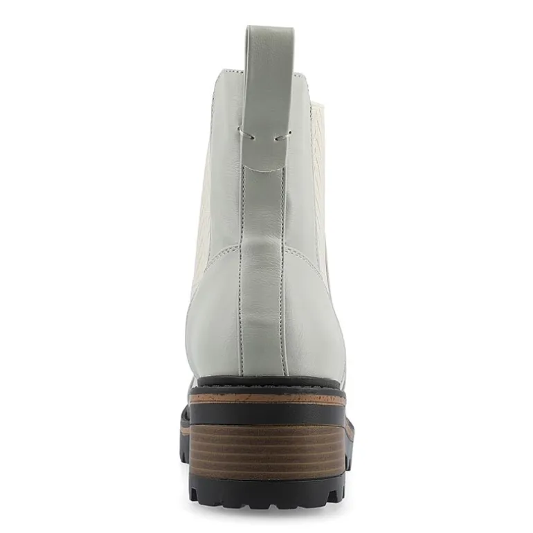 Journee Collection Womens Mirette Stacked Heel Booties