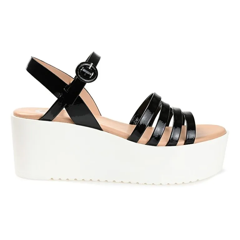 Journee Collection Womens Miragge Strap Sandals