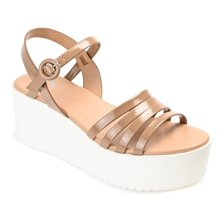 Journee Collection Womens Miragge Strap Sandals