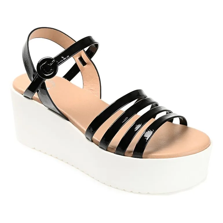 Journee Collection Womens Miragge Strap Sandals